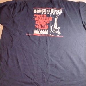 House of Blues Orlando size large tee, where heart meets soul. Awesome shirt!